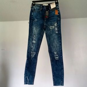 Mudd high rise ankle jegging